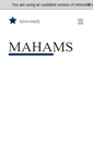 Mobile Screenshot of mahams.org